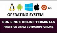 Run Linux Online Terminals