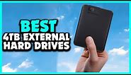 ✅Top 5 Best 4TB External Hard Drives in 2022 Review