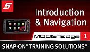 Setup & Controls: MODIS™ Edge (Pt. 1/13) | Snap-on Training Solutions®