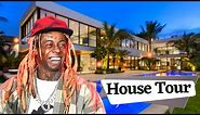 Lil Wayne | House Tour 2021 | Miami Beach Home Mansion