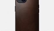 Modern Leather Case - iPhone 13 | Rustic Brown | Horween Leather | MagSafe Compatible  | NOMAD®