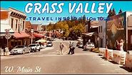Grass Valley California - Nevada City - Driving Downtown