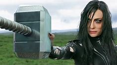 Hela Destroys Mjolnir Scene - Thor: Ragnarok (2017) Movie CLIP HD