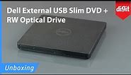 Dell External USB Slim DVD + RW Optical Drive Unboxing