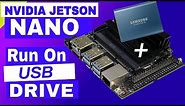 RUN on USB DRIVE - Jetson Nano