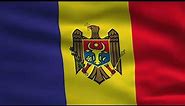 Moldova Country Flag Animation | 4k | Flags of the World