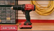 CRAFTSMAN V20* 1/2-in. Cordless Hammer Drill | Tool Overview