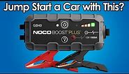 Jump Start Car with NOCO Boost Plus GB40