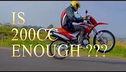 Should you start with a 200cc bike??