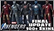 All Ironman Skins In Marvel's Avengers | Final Update
