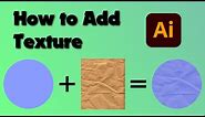 How to Add Textures in Illustrator
