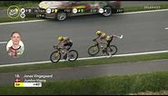 Chaos Unfolds As Jonas Vingegaard Has 3 Bike Changes In Less Than 2 Minutes | 2022 Tour de France