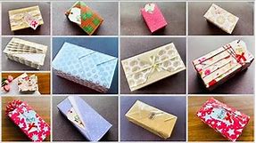 13 Fancy Gift Wrapping for Rectangle Box | Valentines Day Gift Wrap Ideas | How to Wrap a Box