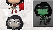 Funko Wonder Woman 80th Black Lantern and Red Son Pop Figures Are Up for Pre-Order