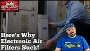 ELECTRONIC Air Filters are USELESS! Here's Why!