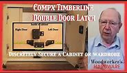 Installation and Product Guide - Compx Timberline Double Door Latch, Part 1