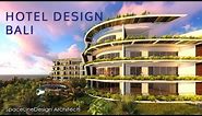 Contemporary Hotel Design: Curved Facade, Big Ocean Views by Space Line Design Architects