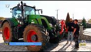 Ky është traktori më i madh në Kosovë, atë e vozit një 16 vjeçar | T7