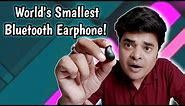 World's Smallest Bluetooth Earphone😜 | Kaju Bluetooth Earphone