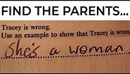 FUNNY KID TEST ANSWERS