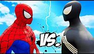 Spiderman vs Black Spider-Man - Epic Superheroes Battle