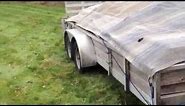 How To Properly Tarp an Open Landscape Trailer