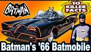 10 Killer Facts About Batman's '66 Batmobile - Batman TV Series & Movie