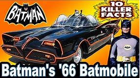 10 Killer Facts About Batman's '66 Batmobile - Batman TV Series & Movie