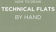 How to Draw Technical Flats by Hand — Points of Measure