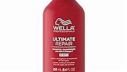 Wella Professionals ULTIMATE REPAIR Shampoo, Professional Lightweight Cream Shampoo for Damaged Hair, 8.4oz