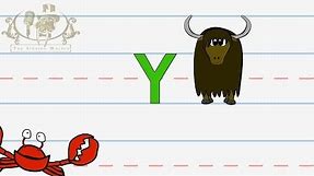 Write the letter Y | Alphabet Writing lesson for children | The Singing Walrus
