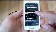 Firmware upgrade for Galaxy S Advance, Android 2.3 to 4.1, audio: English