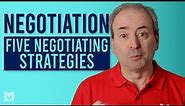 Five Basic Negotiating Strategies - Key Concepts in Negotiation
