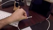 Power cord simple fix for Apple's MacBook charger when it no longer charges