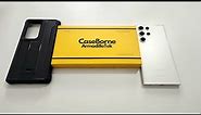 CaseBorne Case Review Samsung Galaxy S23 Ultra Best Tough Case with Kickstand for Your Device