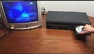 Testing a Magnavox DVD VHS Recorder Combo DV220MW9