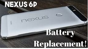 Huawei Google Nexus 6p Battery Replacement - DIY