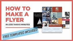 How to create a flyer (free template included)