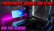 GAMING PC From CyberPowerPC Unboxing & Setup!