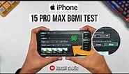iPhone 15 Pro Max 90FPS Pubg Test, Heating and Battery Test | Shocking Results 😱