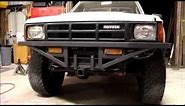 Homemade Front and Rear Bumpers-Toyota Pickup