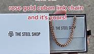 If your in cote saint luc, mtl. Find our rose gold cuban link chain and its yours! #csl #mtltiktok #scavengerhunt #mtl #514 #free #thesteelshop #wearethesteelshop #giveaway