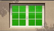 💚 FREE GREEN SCREEN WINDOW OPENING ANIMATION | BILAL CREATION PRODUCTION