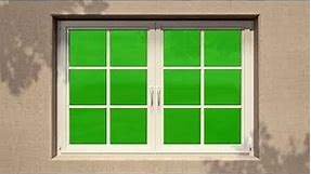 💚 FREE GREEN SCREEN WINDOW OPENING ANIMATION | BILAL CREATION PRODUCTION