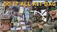 Do it all kit bag V2: Hiking, fishing, Bug out kit. FullTang tactical kit bag