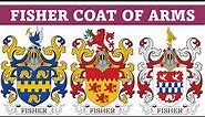 Fisher Coat of Arms & Family Crest - Symbols, Bearers, History