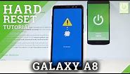 How to Hard Reset SAMSUNG Galaxy A8 (2018) - Bypass Screen Lock |HardReset.Info
