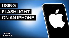 How To Turn Flashlight On And Off On iPhone