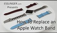 How To Replace & Customize Apple Watch Bands Add Custom Strap