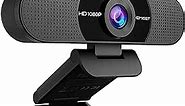 EMEET 1080P Webcam with Microphone, C960 Web Camera, 2 Mics Streaming Webcam, 90°FOV Computer Camera, Plug and Play USB Webcam for Online Calling/Conferencing, Zoom/Skype/Facetime/YouTube, Laptop/PC